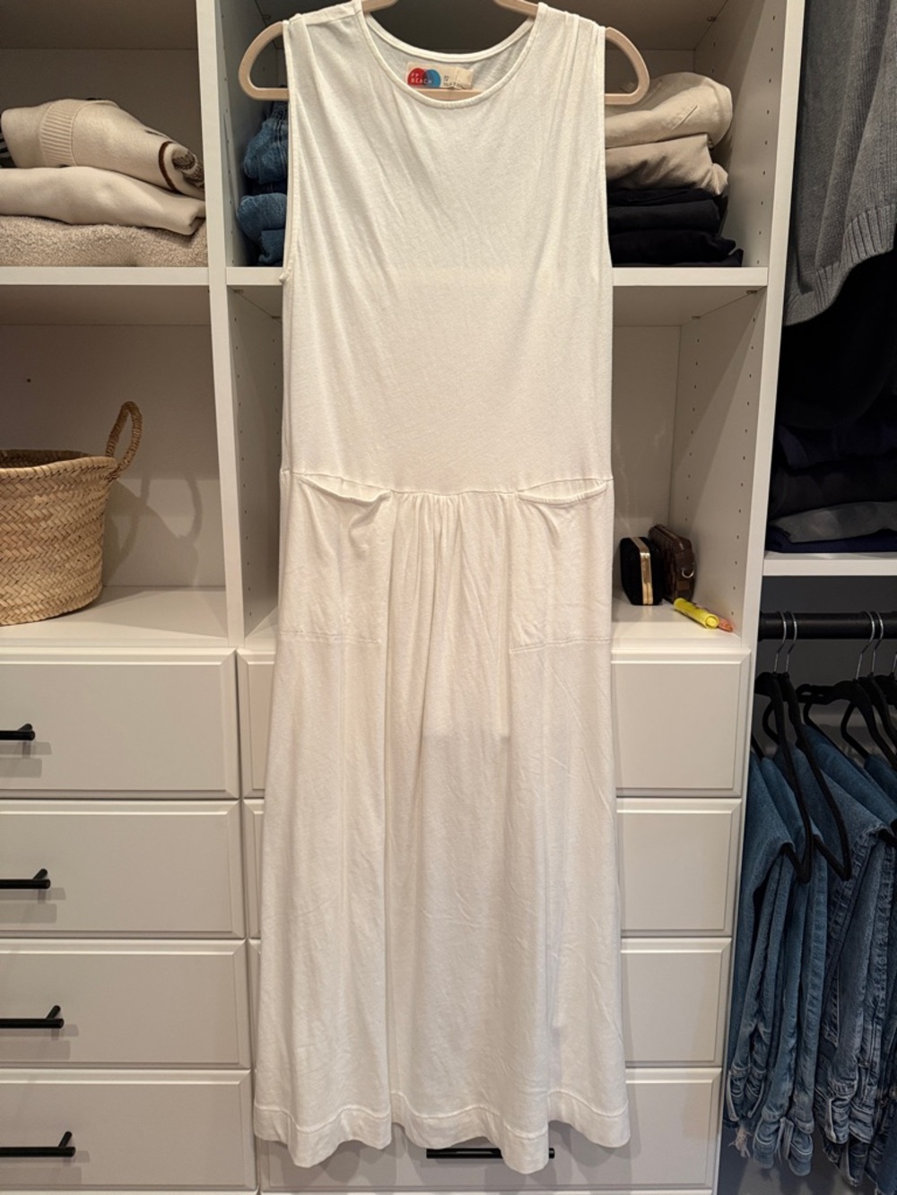 FP BEACH White Maxi Dress